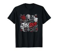 Tibère Empereur Romain Champ de Bataille de la Rome Antique T-Shirt Graphique avec Valeur