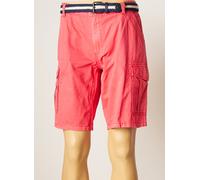 tibet shorts / bermudas homme de couleur rouge 38