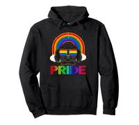 Tibetan Mastiff Dog LGBT Rainbow Gay Lesbian LGBT Pride Sweat à Capuche