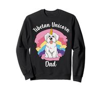 Tibeticorn Drôle Tibet Terrier Licorne Papa Sweatshirt