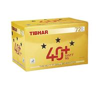 Tibhar SYNTT Lot de 72 balles 40+ Blanc