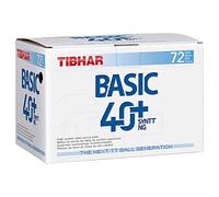 Tibhar Ballon Basic 40+ SYNTT NG 72, blanc