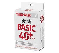 Tibhar Basic 40+ SYNTT 2 étoiles Lot de 6