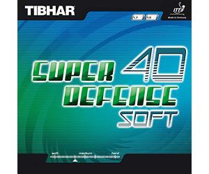 Tibhar belag Super Defense 40 Soft, noir