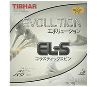 Tibhar Evolution EL-S Revêtement de Tennis, BT146962, Noir , 2,2 mm