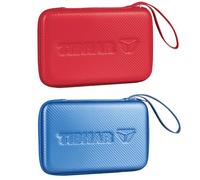 Tibhar Housse carrée en carbone pour raquette de tennis de table (rouge)