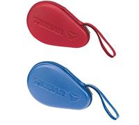 Tibhar Housse de raquette de tennis de table ronde en carbone (bleu)