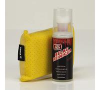 TIBHAR Kit de nettoyage pour tennis de table | Accessoires | Nettoyant pour revêtements avec support éponge et éponge de nettoyage | 100 ml