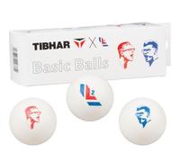 Tibhar L2 (Lebrun) Lot de 3 balles d'entraînement de tennis de table