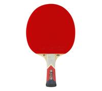 Tibhar Powergrip Red Edition Raquette de tennis de table avec autorisation ITTF