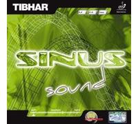 Tibhar Revêtement de tennis de table Sinus Sound Rouge max. mm