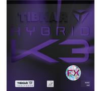 Tibhar Revêtement hybride K3 FX couleur 2,3 mm, rouge