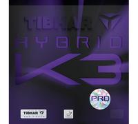 Tibhar Revêtement hybride K3 Pro - Couleur : 2,0 mm - Noir