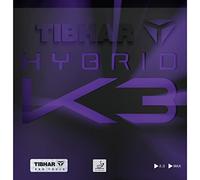 Tibhar Revêtement hybride K3 rouge 2,3 mm