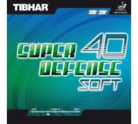 Tibhar Revêtement Super Defense 40 Soft - 1,3 mm - Noir