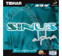 Tibhar Sinus Alpha, revêtement TT, NEUF, avec LIVRAISON M Noir - Noir