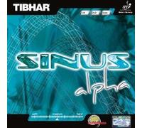 Tibhar Sinus Alpha Tapis de Tennis de Table Rouge Max mm