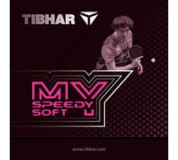 Tibhar Speedy Soft My Revêtement de tennis de table Noir 1,6 mm