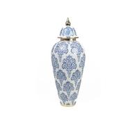 TIBOR PORCELANA AZUL/BLANCO