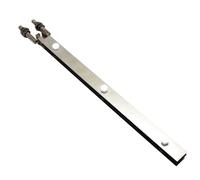 TIBROMTACK Anodes en titane 1 SET de revêtement ruthénium-iridium pour électrolyseurs au chlore ou à l'hydrogène, se compose d'une anode et de deux cathodes, 300 * 20 * 1mm