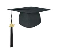 Tibroni Toge Diplome Toque Diplome Chapeau Diplome, Chapeau de Docteur Baccalauréat Graduation d'étudiant avec Pendentif, Lycée Cérémnie de Remise des Diplômes Universitaires Unisexe
