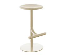 Tibu - Tabouret de bar capitonné 60-70cm pneumatic height adjustable from 60-77cm