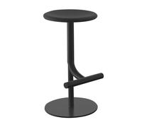 Tibu - Tabouret de bar capitonné 60-70cm pneumatic height adjustable from 60-77cm