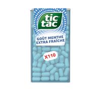 TIC TAC Bonbons Menthe Extra Fraîche 110 pastilles 54g