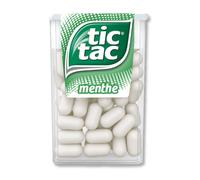 Lot de 10 etuis TIC TAC menthe 18 grs