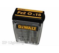 DeWalt Coffret d'embouts de visseuse PZ2 – 15 pièces, 50 mm