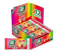 Tic Tac Chewy Fruit Adventure Candy Lot de 12 bonbons aux fruits, taille partagée, 96,4 g chacun