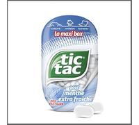 TIC TAC - Explosion de Fraîcheur Menthe Intense, Texture Légère et Goût Durable (205 Pastilles, 99.8g) - Lot de 3 - vendu par Lot