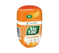 Tic Tac Fresh Orange Big Pack Goût D'Orange Pétillant Léger 98G