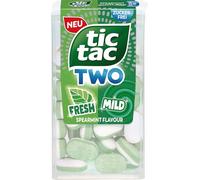 Tic Tac Deux saveurs de menthe verte, 38,5 g