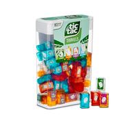 TIC TAC Spender Box with 60 Mini Boxes (Each 3.9 Grams) Liliput, Flavours : Orange, Mint, Peach, Peppermint. by Tic Tac