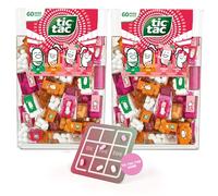 Tic Tac Strawberry Mix lot double, 120 bonbons, 4 saveurs