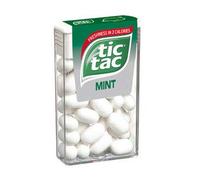 Tic Tac t1 blanc menthe 18 gr | 36x | Poids total 648 gr