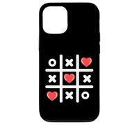 Tic Tac Toe 3 in a Row Funny Valentines Femmes Hommes Coque pour iPhone 12/12 Pro