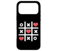 Tic Tac Toe 3 in a Row Funny Valentines Femmes Hommes Coque pour iPhone 17 Pro Max