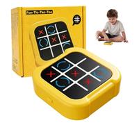 Tic Tac Toe Bolt Game, Portable Morpion Electronique pour Enfant et Adultes | Jouets de Jeu de Puzzle D'échecs, Favorise la Réflexion, Console de Jeu de Voyage Portabl