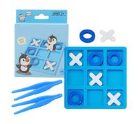 tic tac Ttoe Game - XO Strategy Board | Jouet De Bureau Classique | Jeu De Fête Éducative pour Les Et Les Adultes | Puzzle De Voyage pour La Construction De Compétences | Challenge du Cerveau