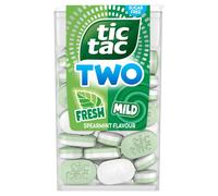 Tic Tac Deux saveurs de menthe verte, 38,5 g
