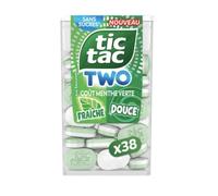 TIC TAC Bonbons Tic Tac Two Menthe Fraîche 38 pastilles