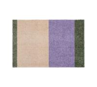 tica copenhagen Stripes paillasson horizontal Lilac-ivory-green. 40x60 cm