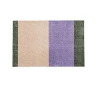 tica copenhagen Stripes paillasson horizontal Lilac-ivory-green. 60x90 cm