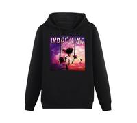 TICABIN Indochine Central Tour Mens Hoodies Casual Cotton Unisex Black Sweatshirts S