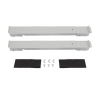 TICFOX 1 paire rouleau d'appareil 24 roues 45-70 cm socle de machine à laver mobile extensible avec frein pour sèche-linge réfrigérateur