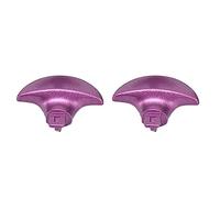 Ticfox 4 pièces contrôleur de jeu palettes arrière remplacement professionnel boutons arrière en métal pour contrôleur Edge (Violette)