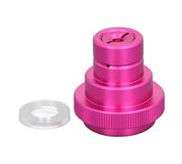 TICFOX Adaptateur rapide CO2 pour eau gazeuse TR21-4 - Adaptateur de filetage trapézoïdal pour bouteille de dioxyde de carbone standard - Compatible avec Duo, Art, Terra (rose)