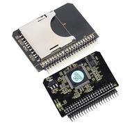 TICFOX Adaptateur SD vers IDE - Carte d'extension de mémoire IDE 44 broches - Carte mémoire vers carte mémoire - Pour la mise à niveau et l'expansion de l'hôte de l'ordinateur